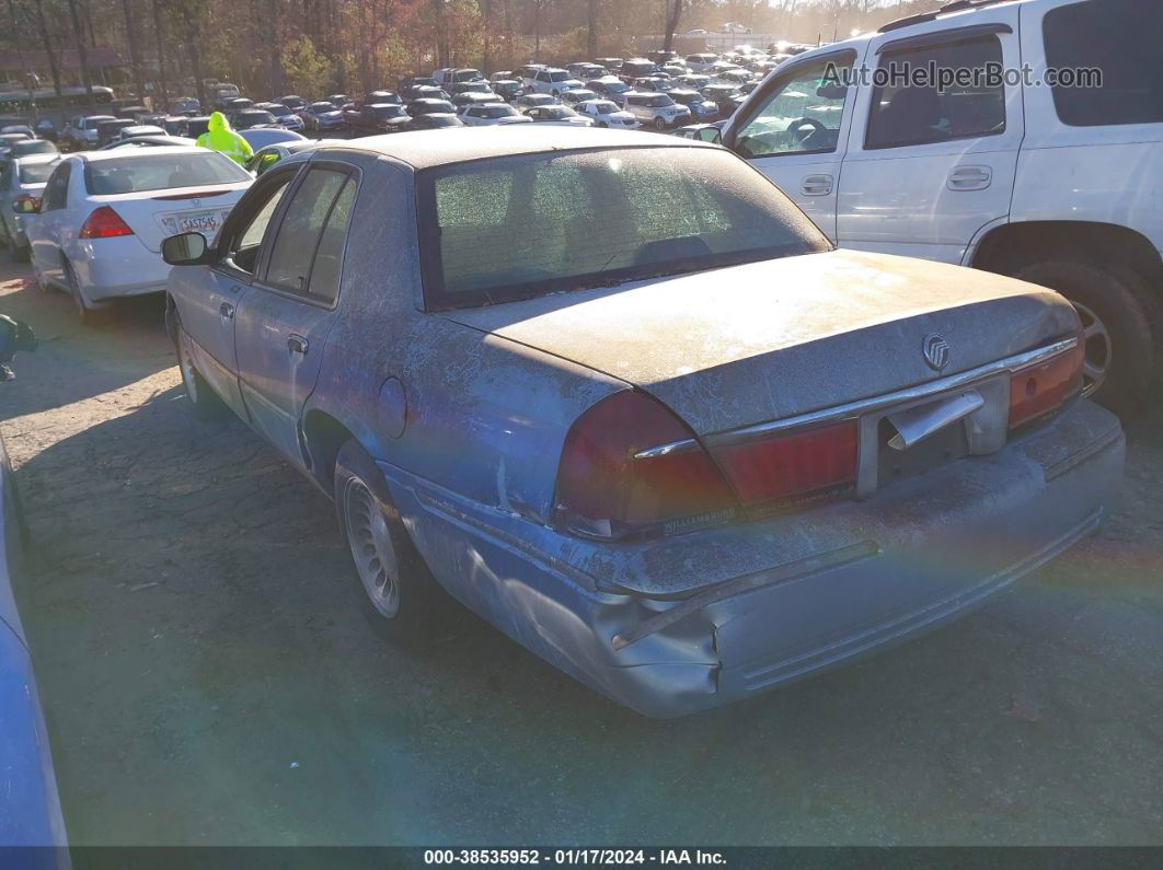 2000 Mercury Grand Marquis Ls Blue vin: 2MEFM75W9YX668184