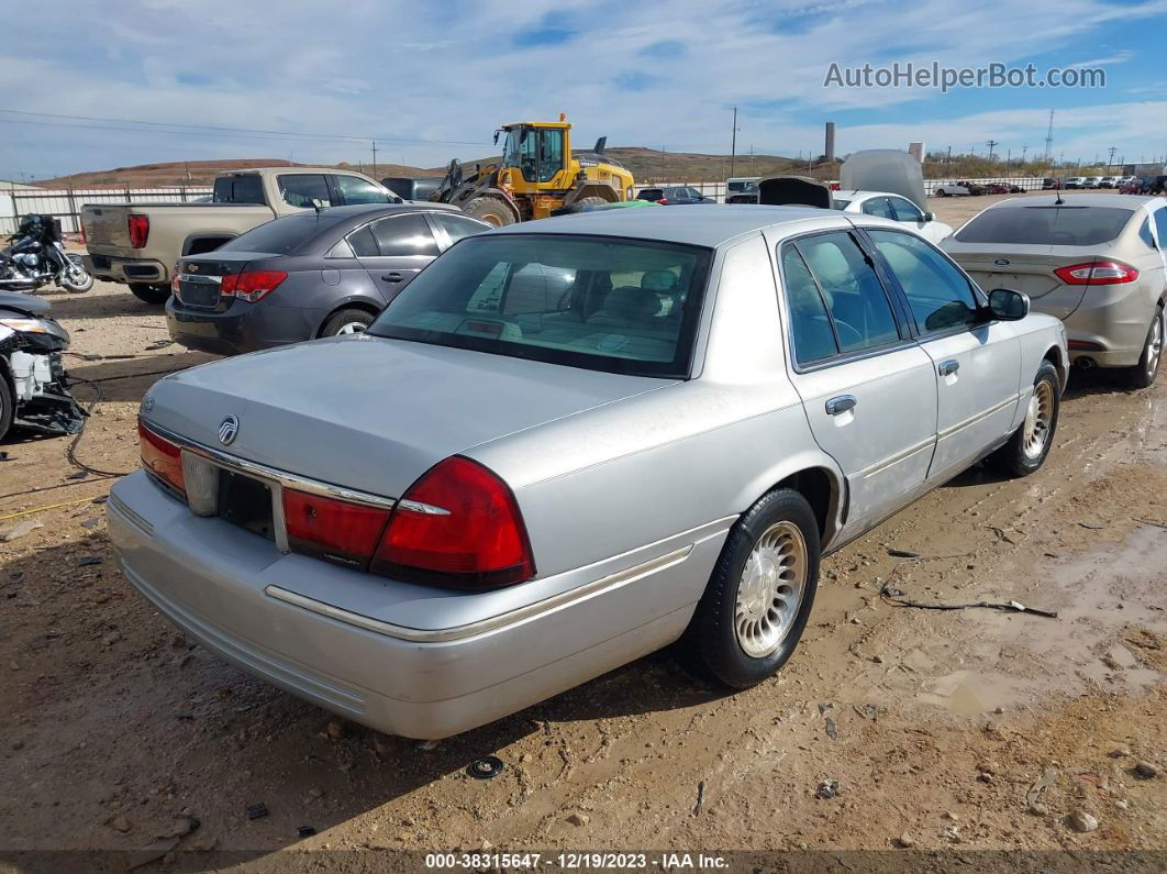 2000 Mercury Grand Marquis Ls Silver vin: 2MEFM75WXYX635792