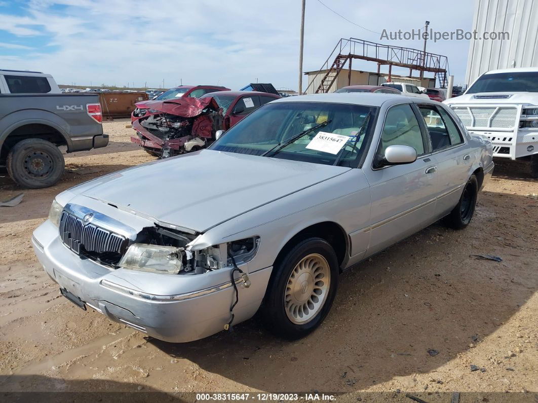 2000 Mercury Grand Marquis Ls Silver vin: 2MEFM75WXYX635792