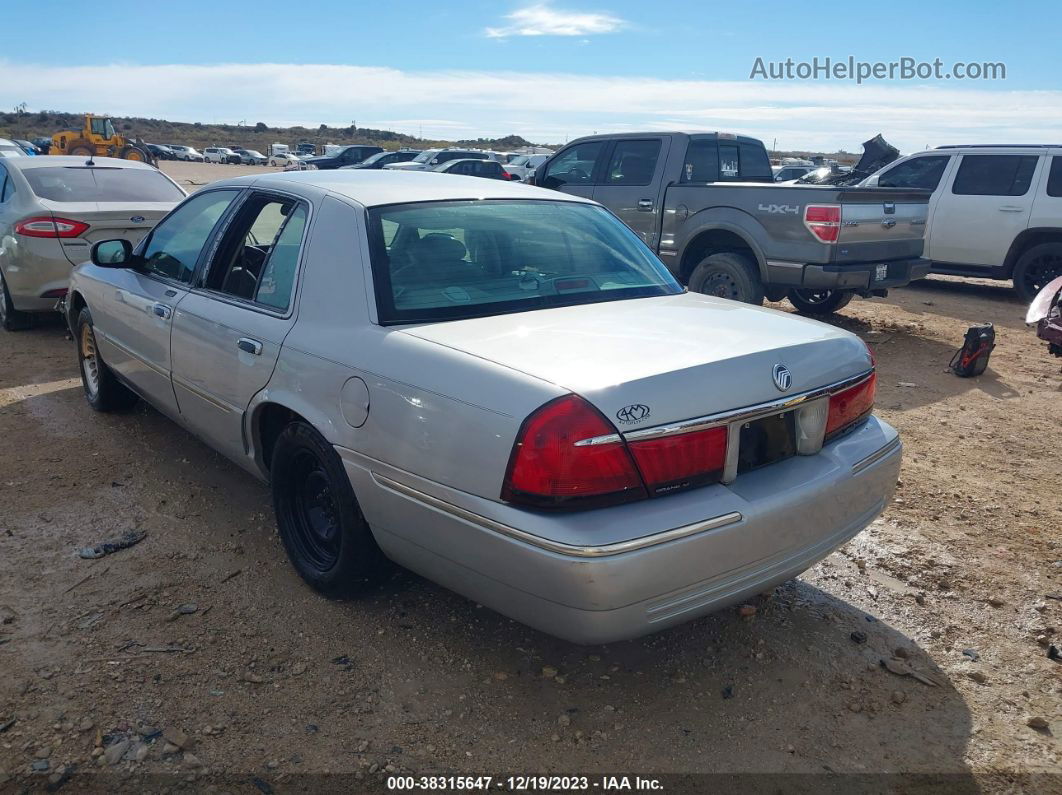 2000 Mercury Grand Marquis Ls Silver vin: 2MEFM75WXYX635792