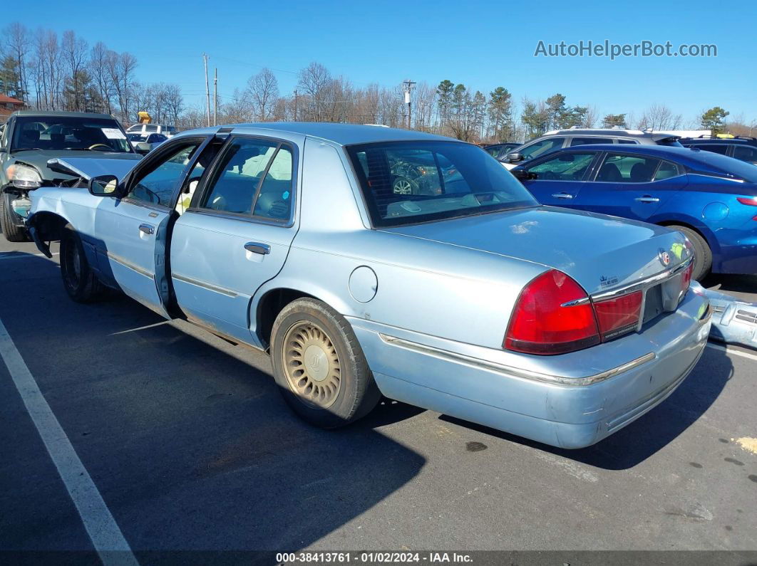 2000 Mercury Grand Marquis Ls Blue vin: 2MEFM75WXYX690484