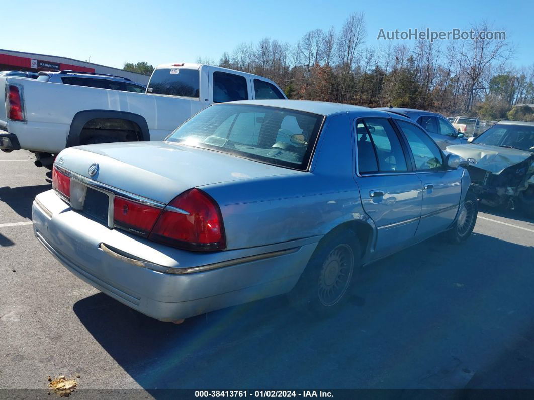 2000 Mercury Grand Marquis Ls Blue vin: 2MEFM75WXYX690484