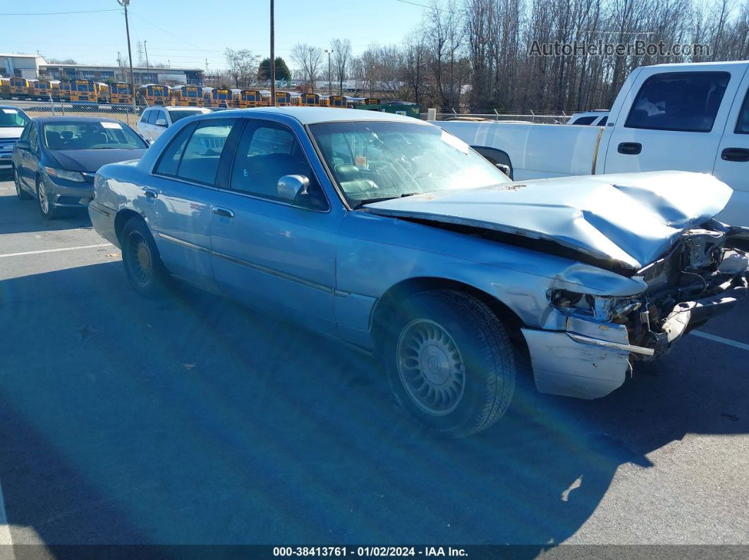 2000 Mercury Grand Marquis Ls Blue vin: 2MEFM75WXYX690484