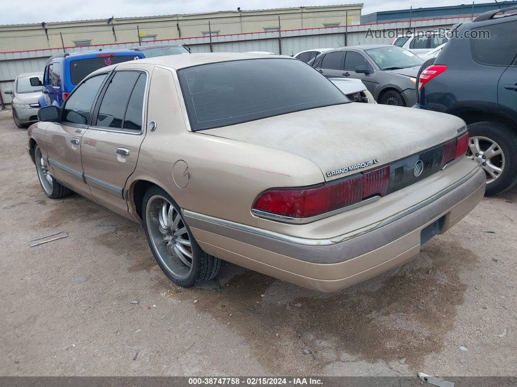 1993 Mercury Grand Marquis Ls Золотой vin: 2MELM75W0PX686459