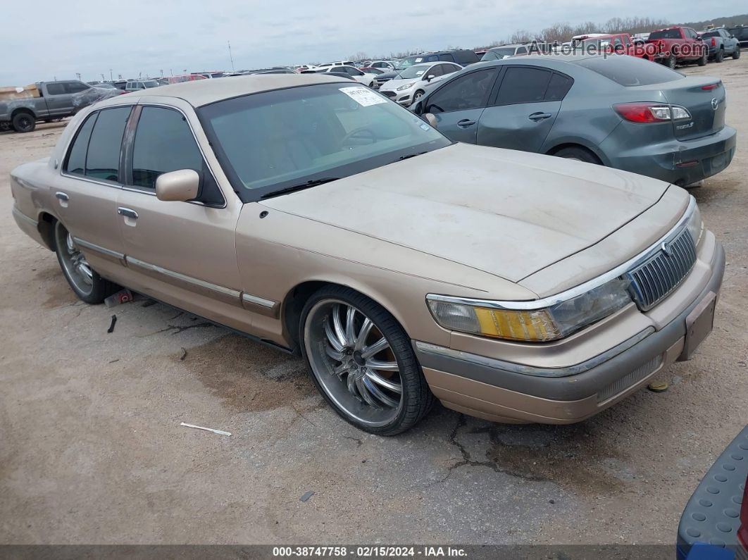 1993 Mercury Grand Marquis Ls Золотой vin: 2MELM75W0PX686459