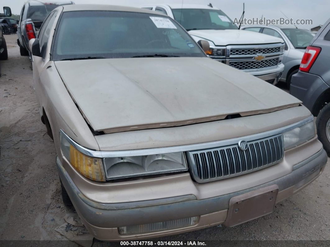 1993 Mercury Grand Marquis Ls Gold vin: 2MELM75W0PX686459