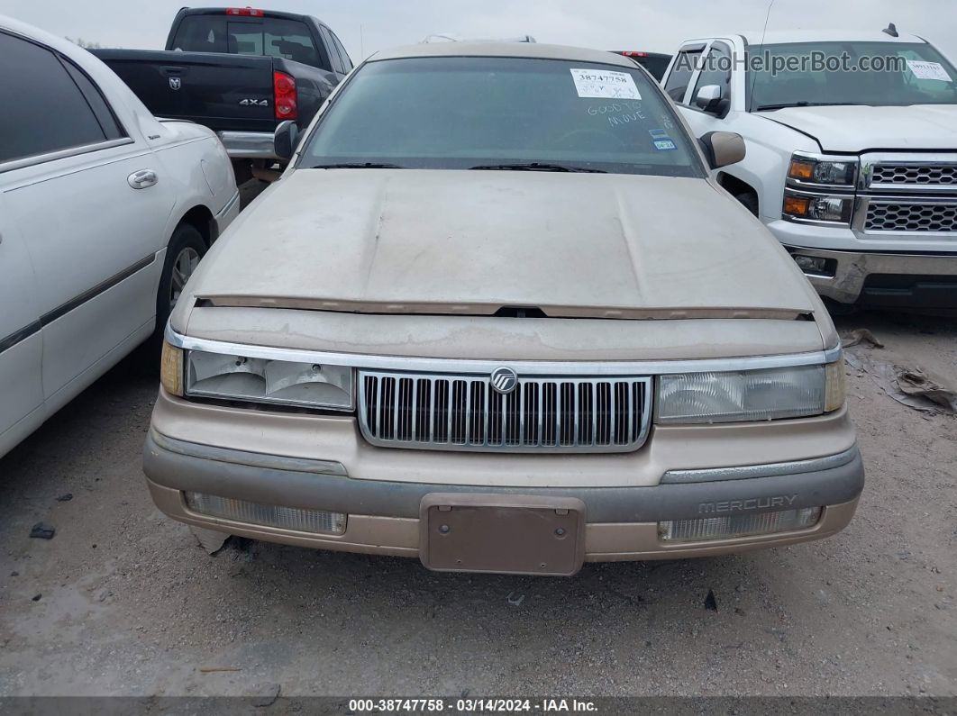 1993 Mercury Grand Marquis Ls Золотой vin: 2MELM75W0PX686459