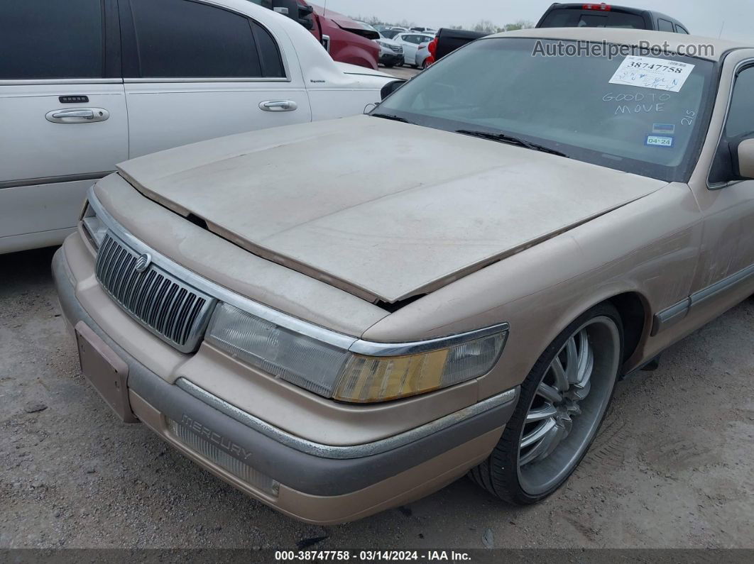 1993 Mercury Grand Marquis Ls Золотой vin: 2MELM75W0PX686459