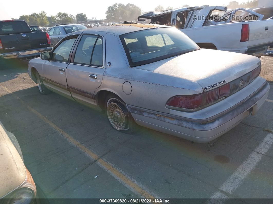 1993 Mercury Grand Marquis Ls Silver vin: 2MELM75W5PX677854