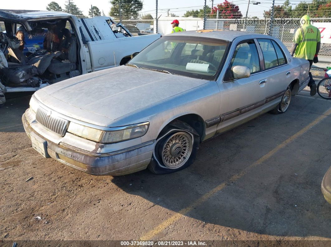 1993 Mercury Grand Marquis Ls Серебряный vin: 2MELM75W5PX677854