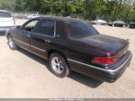 1993 Mercury Grand Marquis Ls Burgundy vin: 2MELM75W7PX684403