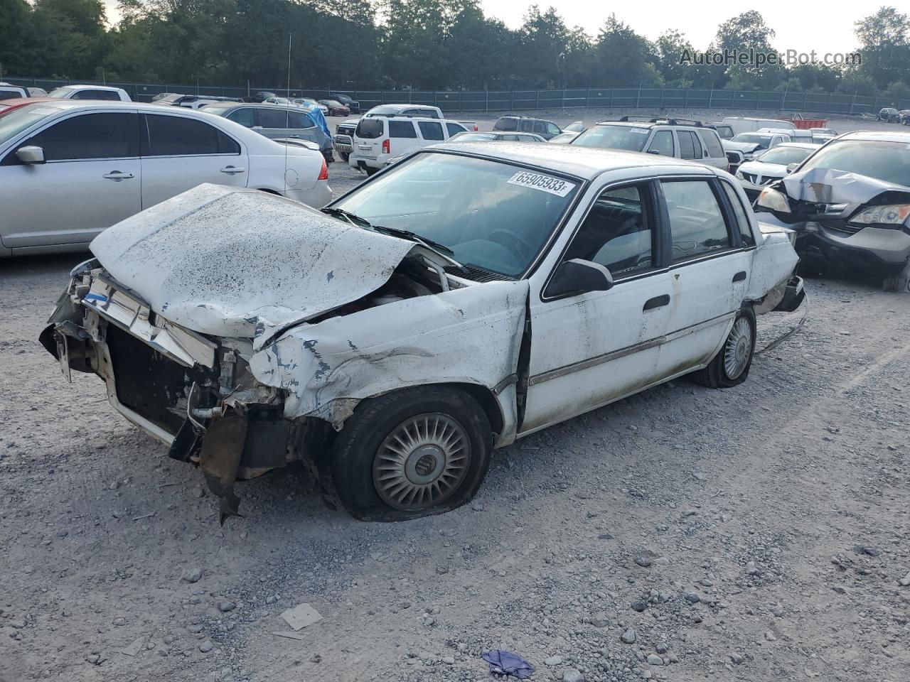 Price & History 1993 Mercury Topaz Gs 2.3l 4 vin