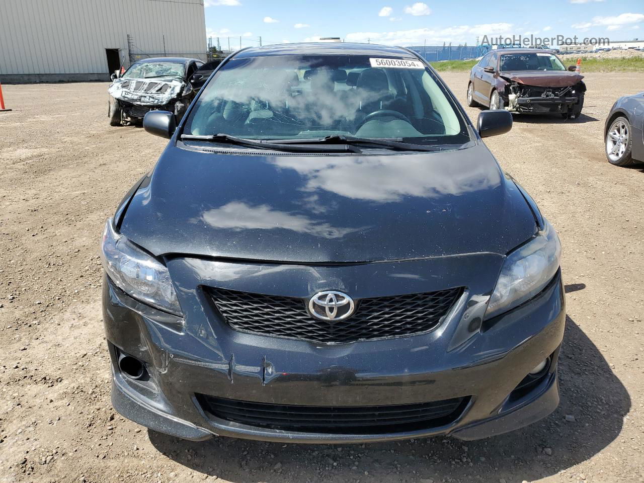 2010 Toyota Corolla Xrs Black vin: 2T1BE4EE6AC031802