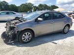 2015 Toyota Corolla Eco Gray vin: 2T1BPRHE0FC365477