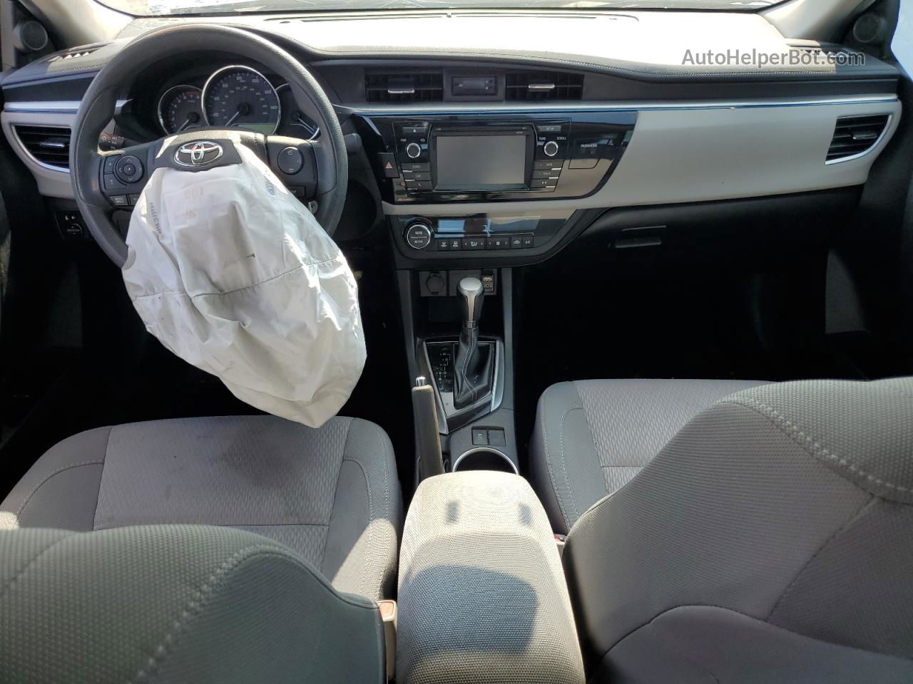 2015 Toyota Corolla Eco Серый vin: 2T1BPRHE1FC314232