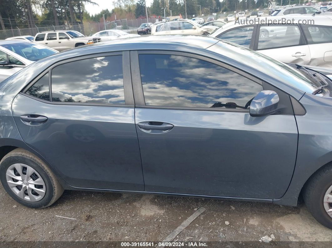 2019 Toyota Corolla Le Eco Gray vin: 2T1BPRHE1KC189792