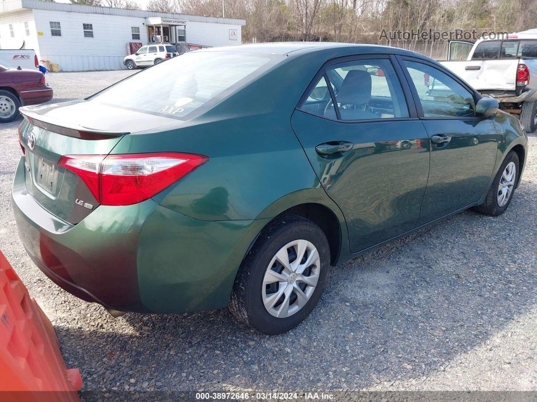 2014 Toyota Corolla Le Eco Зеленый vin: 2T1BPRHE3EC205916