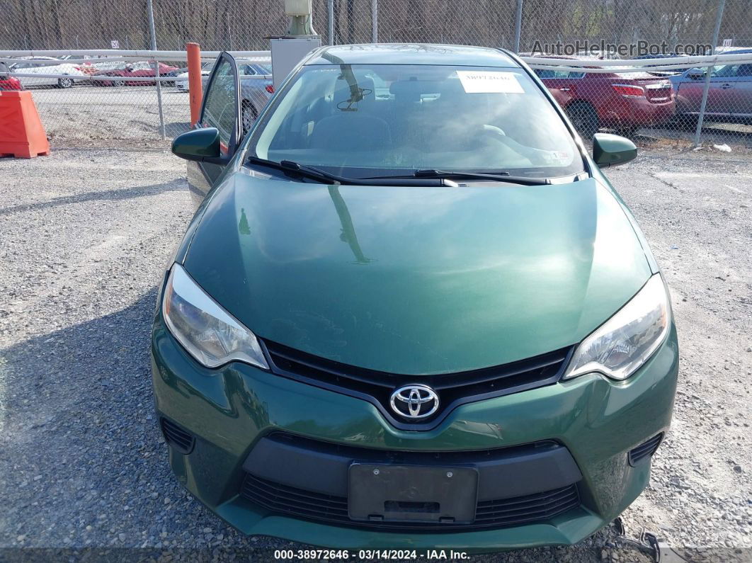 2014 Toyota Corolla Le Eco Зеленый vin: 2T1BPRHE3EC205916