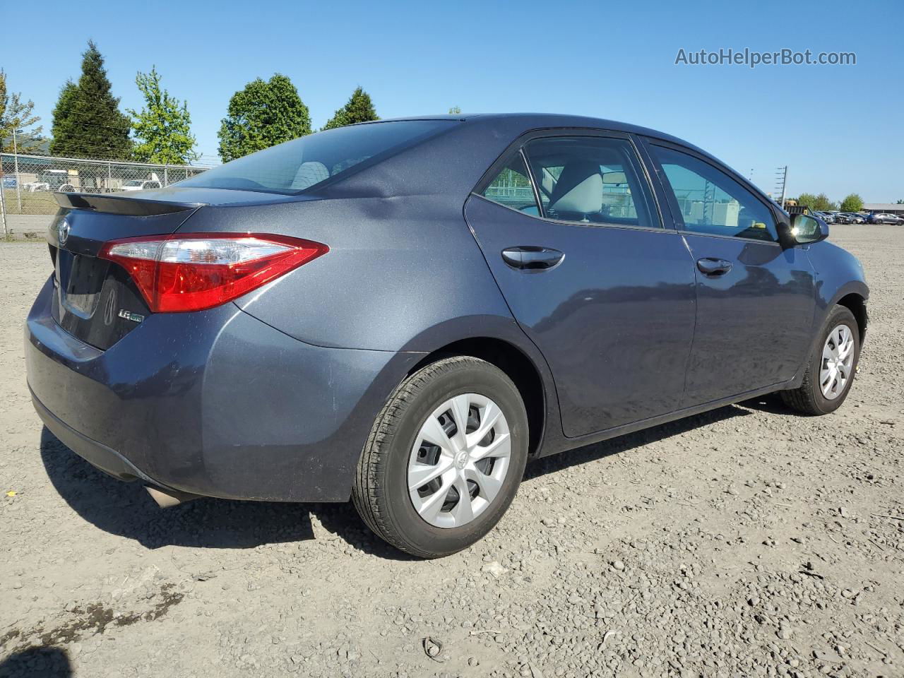 2015 Toyota Corolla Eco Teal vin: 2T1BPRHE3FC288782