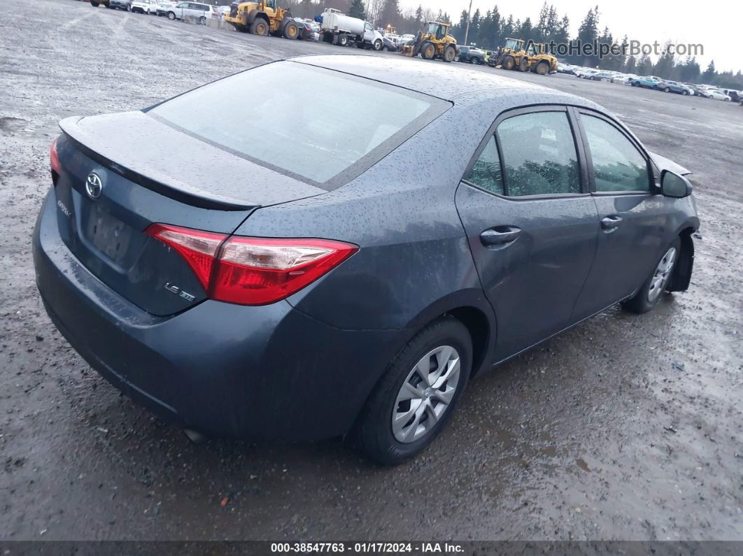 2019 Toyota Corolla Le Eco Blue vin: 2T1BPRHE3KC206091