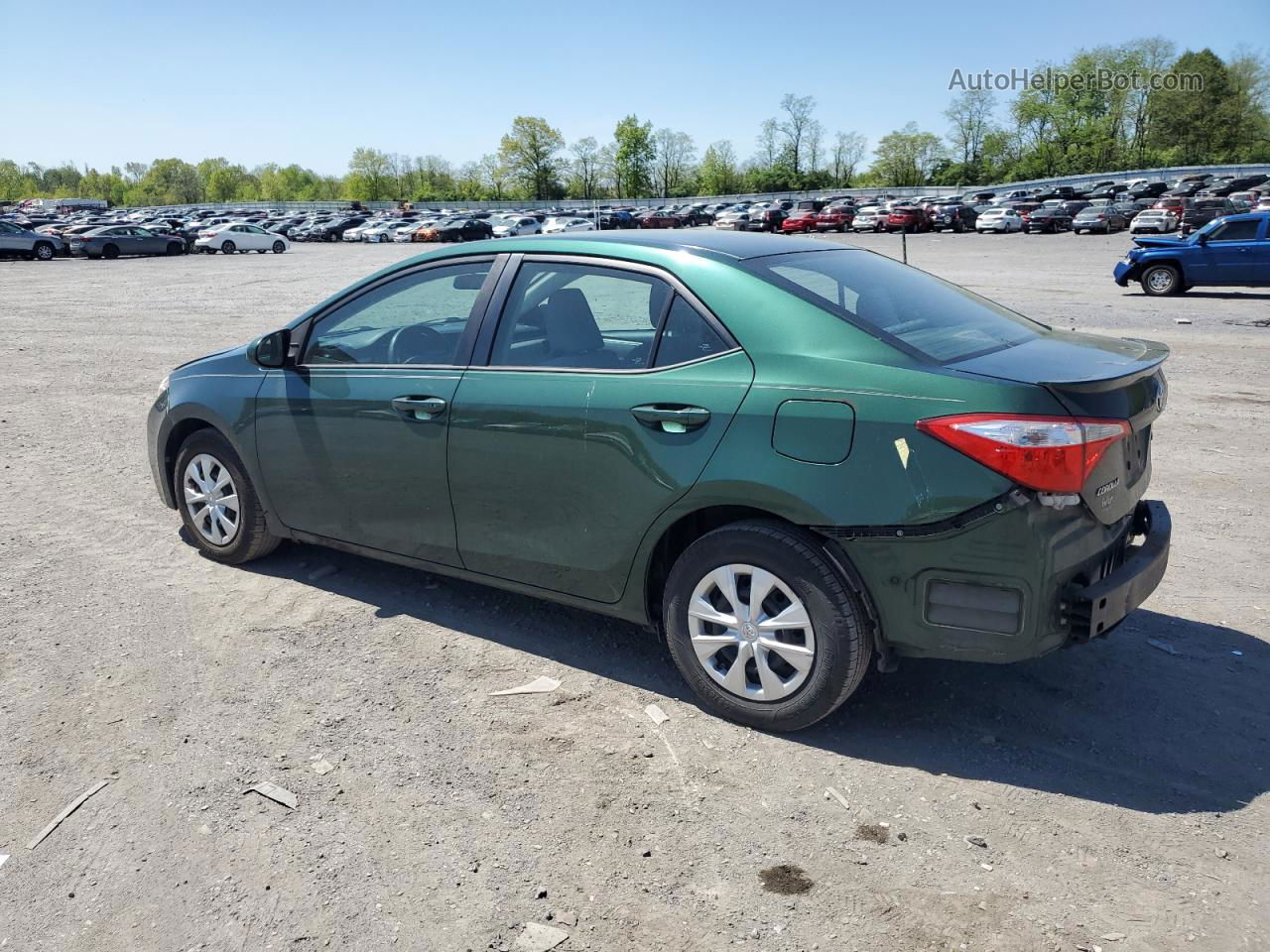 2014 Toyota Corolla Eco Зеленый vin: 2T1BPRHE4EC117411