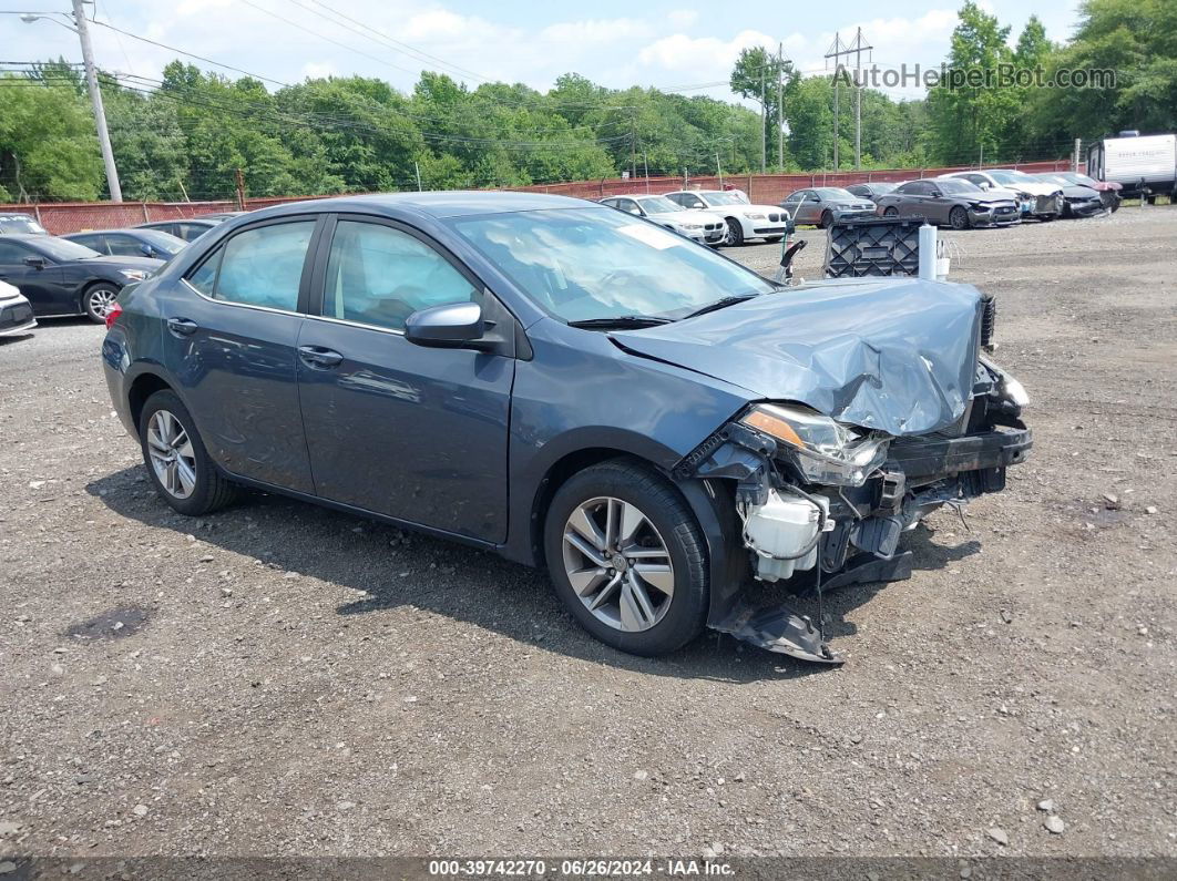 2014 Toyota Corolla Le Eco Plus Blue vin: 2T1BPRHE7EC085098