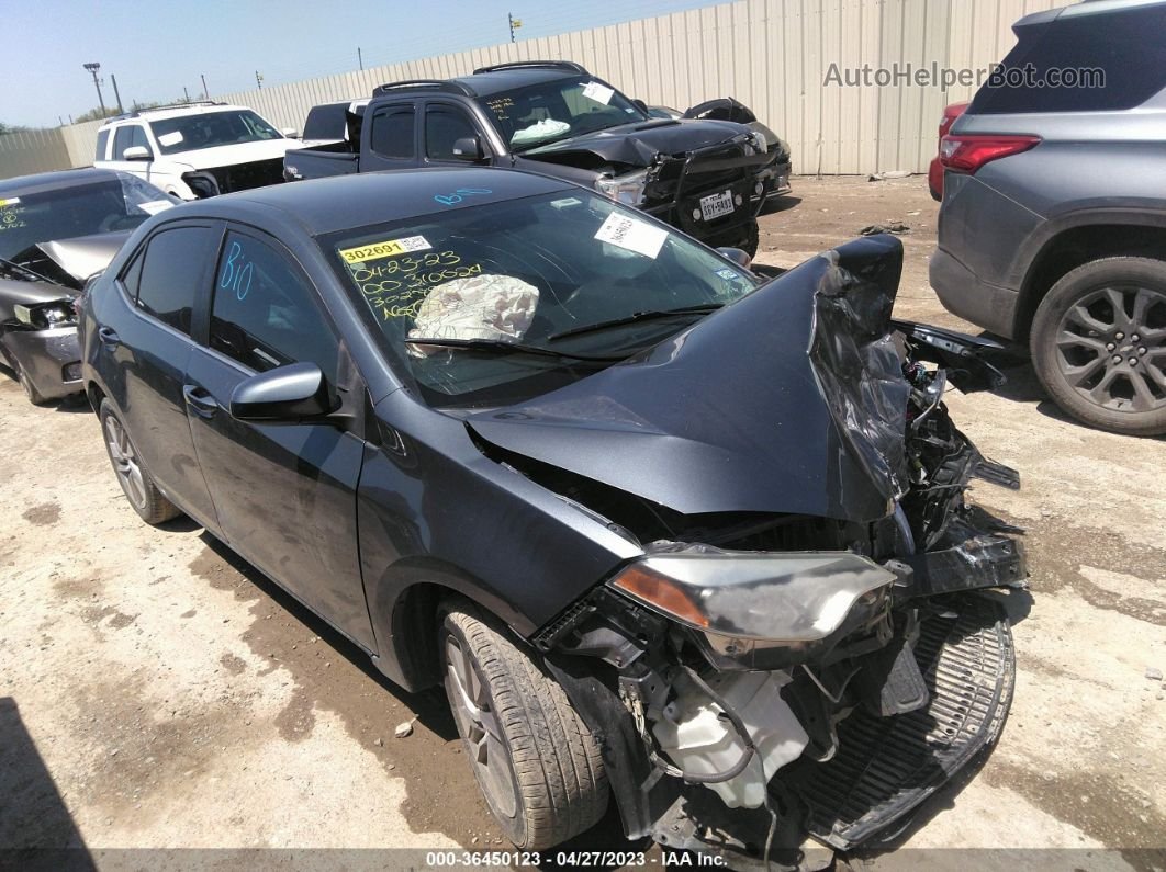 2015 Toyota Corolla Le Eco Blue vin: 2T1BPRHE7FC302795