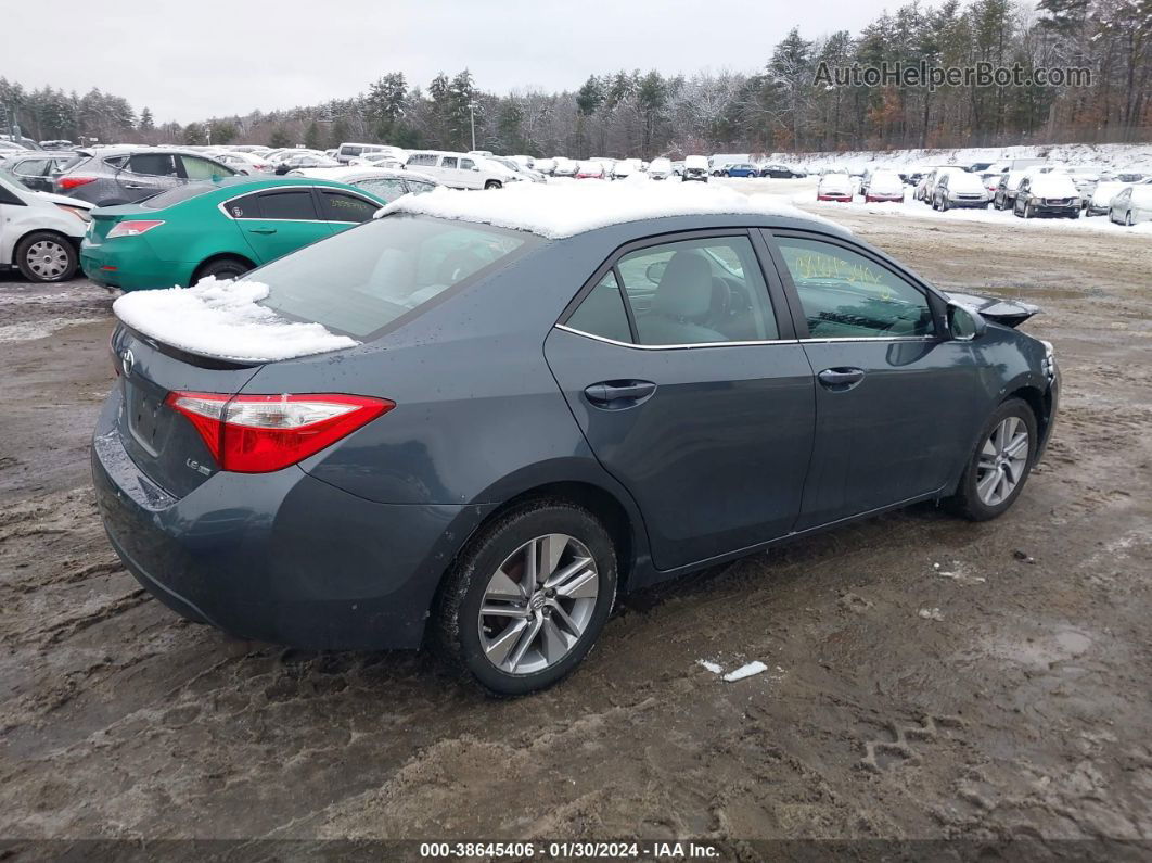 2014 Toyota Corolla Le Eco/le Eco Plus/le Eco Premium Gray vin: 2T1BPRHE8EC145146