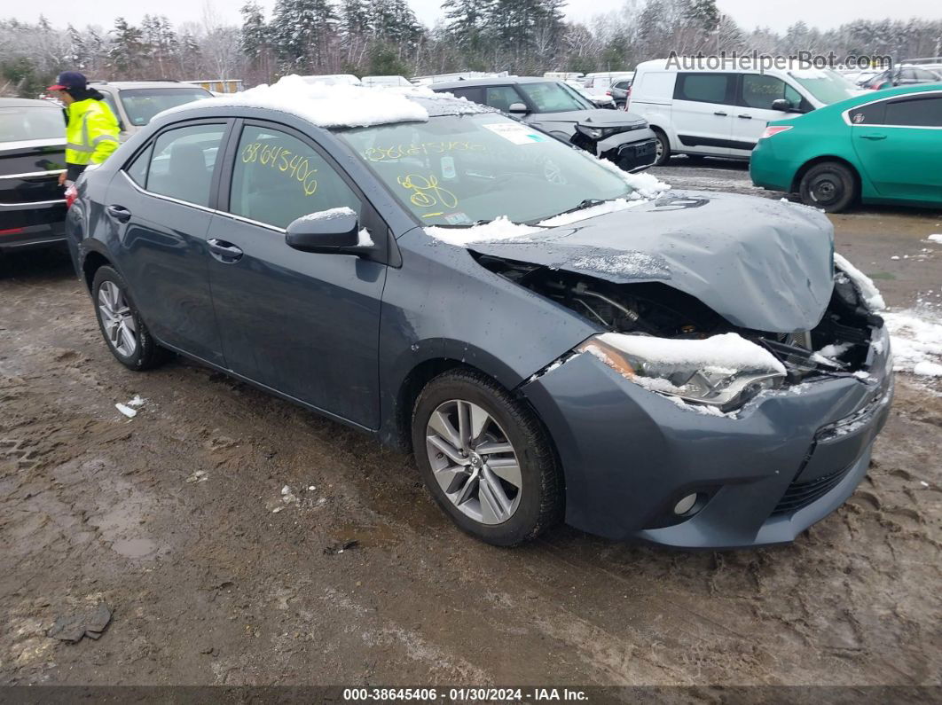 2014 Toyota Corolla Le Eco/le Eco Plus/le Eco Premium Gray vin: 2T1BPRHE8EC145146