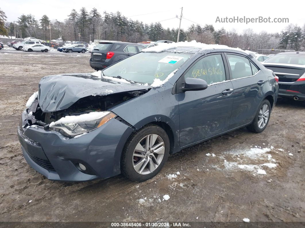 2014 Toyota Corolla Le Eco/le Eco Plus/le Eco Premium Gray vin: 2T1BPRHE8EC145146