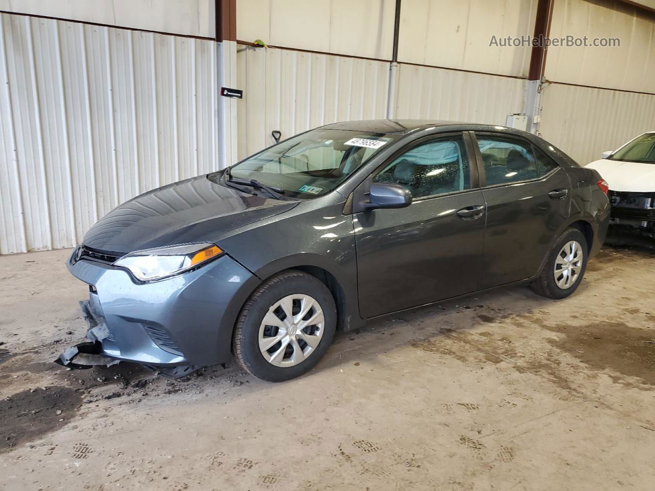 2014 Toyota Corolla Eco Charcoal vin: 2T1BPRHE9EC204222