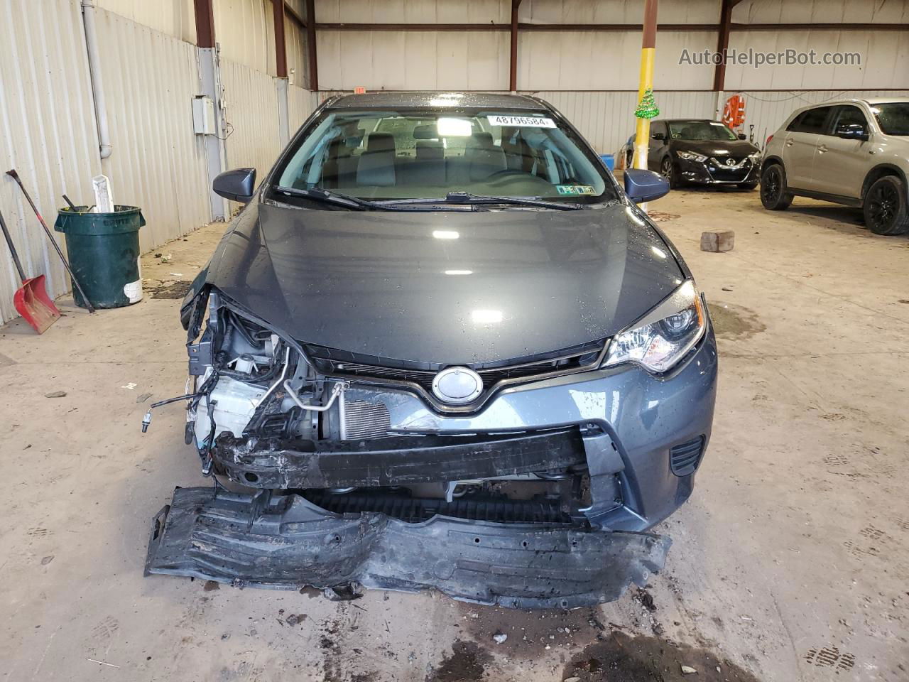 2014 Toyota Corolla Eco Charcoal vin: 2T1BPRHE9EC204222