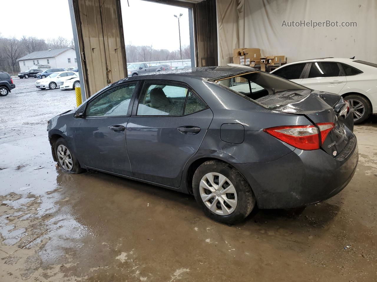 2014 Toyota Corolla Eco Blue vin: 2T1BPRHEXEC027762