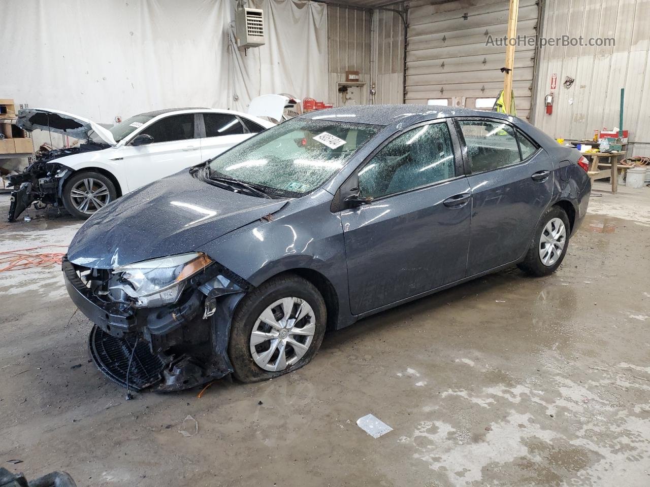 2014 Toyota Corolla Eco Blue vin: 2T1BPRHEXEC027762