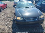 2002 Toyota Corolla Ce Black vin: 2T1BR12E02C535268