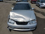 2002 Toyota Corolla Ce Silver vin: 2T1BR12E12C547932