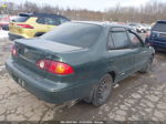 2002 Toyota Corolla Le Зеленый vin: 2T1BR12E12C581109