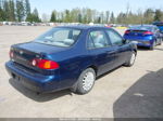 2002 Toyota Corolla Ce Blue vin: 2T1BR12E22C544621