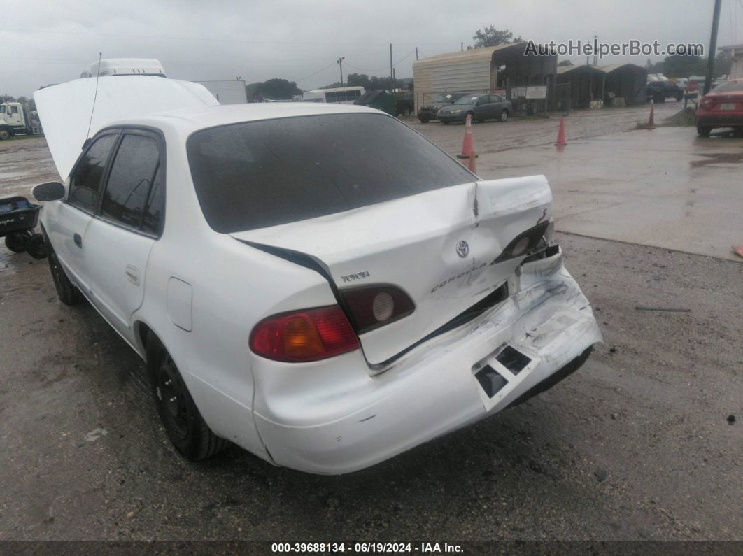 2002 Toyota Corolla S White vin: 2T1BR12E42C568516