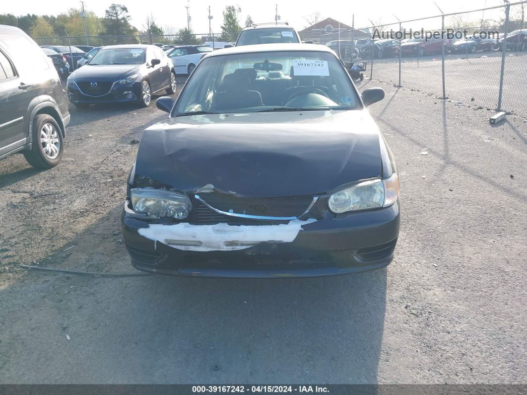 2002 Toyota Corolla Le Black vin: 2T1BR12E62C538899