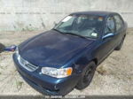 2002 Toyota Corolla Ce/s/le Синий vin: 2T1BR12E82C523868