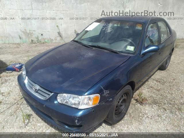 2002 Toyota Corolla Ce/s/le Синий vin: 2T1BR12E82C523868