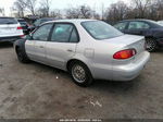 2002 Toyota Corolla Le Silver vin: 2T1BR12E82C540752