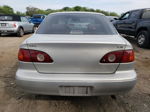 2002 Toyota Corolla Ce Silver vin: 2T1BR12E82C563996