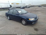 2002 Toyota Corolla S Blue vin: 2T1BR12E82C579275