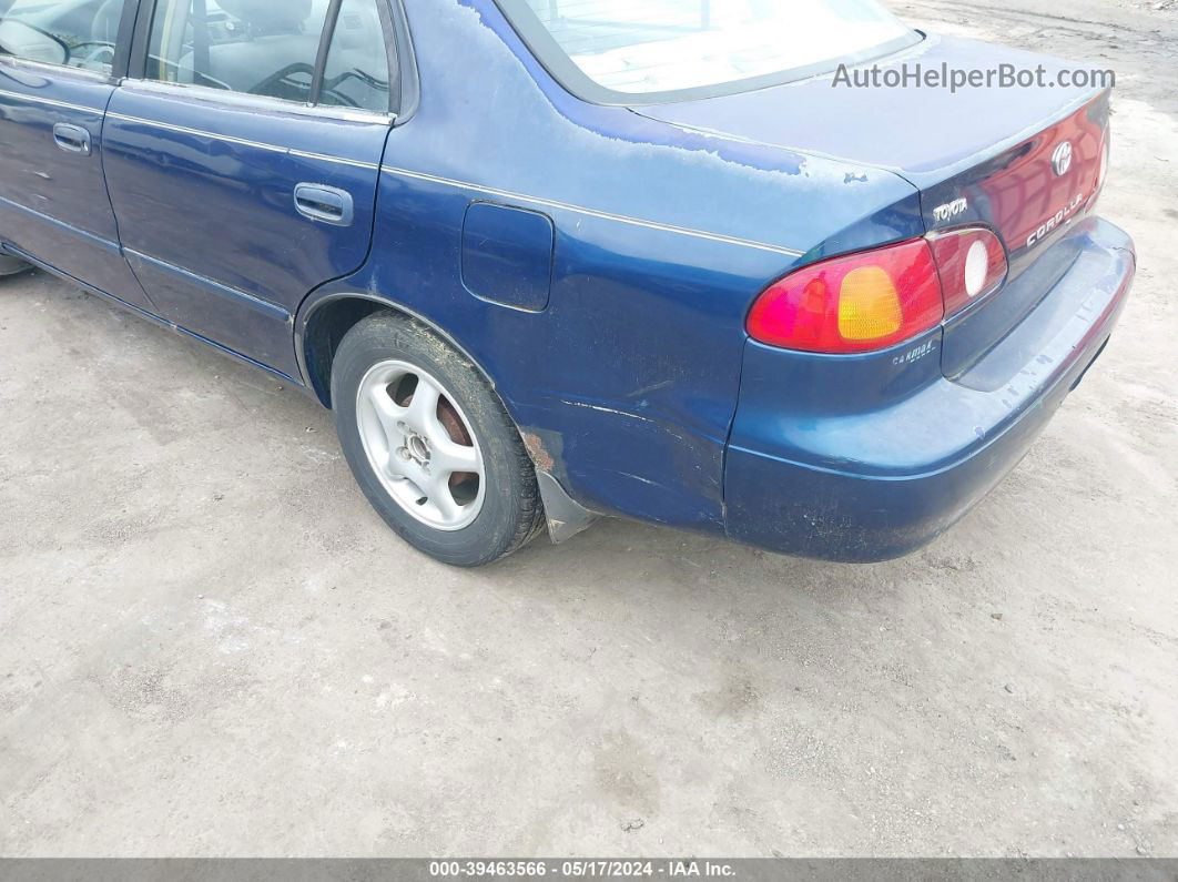 2002 Toyota Corolla Le Blue vin: 2T1BR18E22C525414