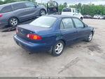 2002 Toyota Corolla Le Blue vin: 2T1BR18E22C525414