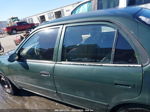 2002 Toyota Corolla Le Green vin: 2T1BR18E52C559072