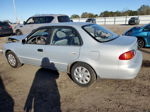 2002 Toyota Corolla Ce Silver vin: 2T1BR18EX2C552201