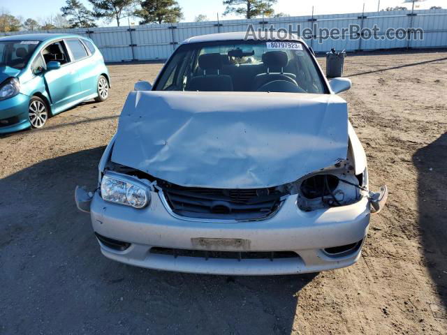 2002 Toyota Corolla Ce Silver vin: 2T1BR18EX2C552201